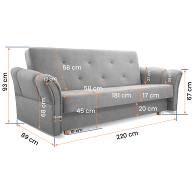 Sofa - lova 5 Sofa - lova 5