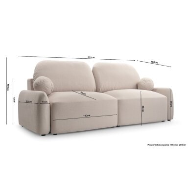 Sofa - lova "SEVILLA" 6 Sofa - lova "SEVILLA" 6