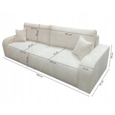 Sofa - lova "HANA" 4
