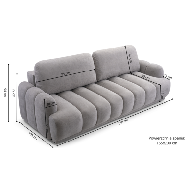 Sofa - lova "CAMBIALE" 5