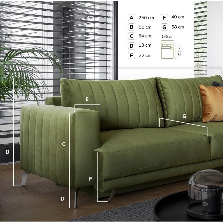 Sofa - lova 5 Sofa - lova 5