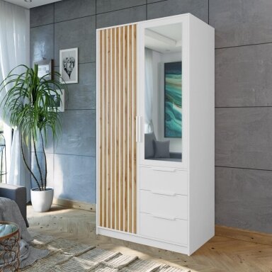 Spinta BALI LUX D2, balta