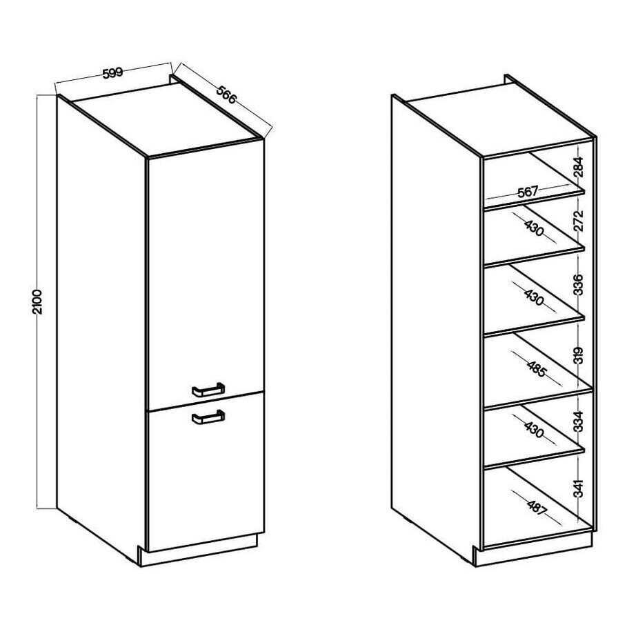 Spinta su lentynomis (60) 2
