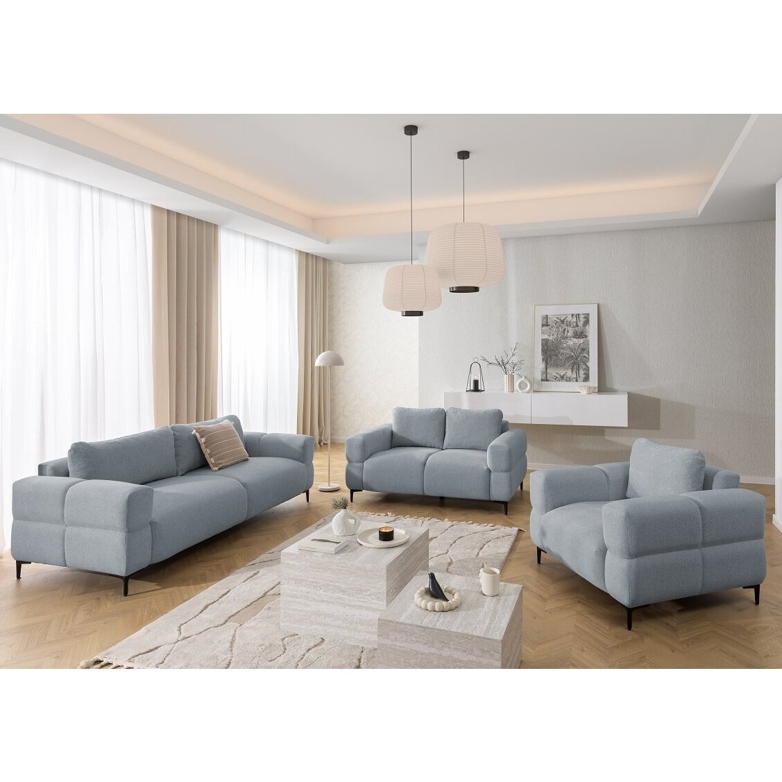 Trivietė sofa "HELIO" 5 Trivietė sofa "HELIO" 5
