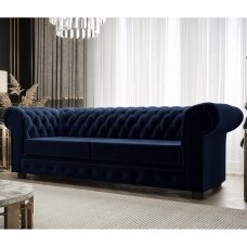 Trivietė sofa - lova "CHESTERFIELD"
