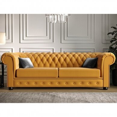 Trivietė sofa "CHESTERFIELD" 2 Trivietė sofa "CHESTERFIELD" 2