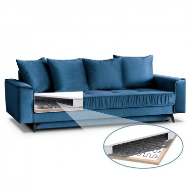 Trivietė sofa - lova 5