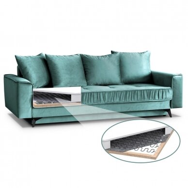 Trivietė sofa - lova 5