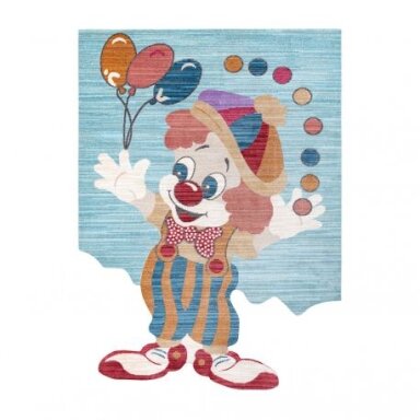 Kilimas TOYS 75328 Clown vaikams - Šiuolaikinis, netaisyklingos formos
