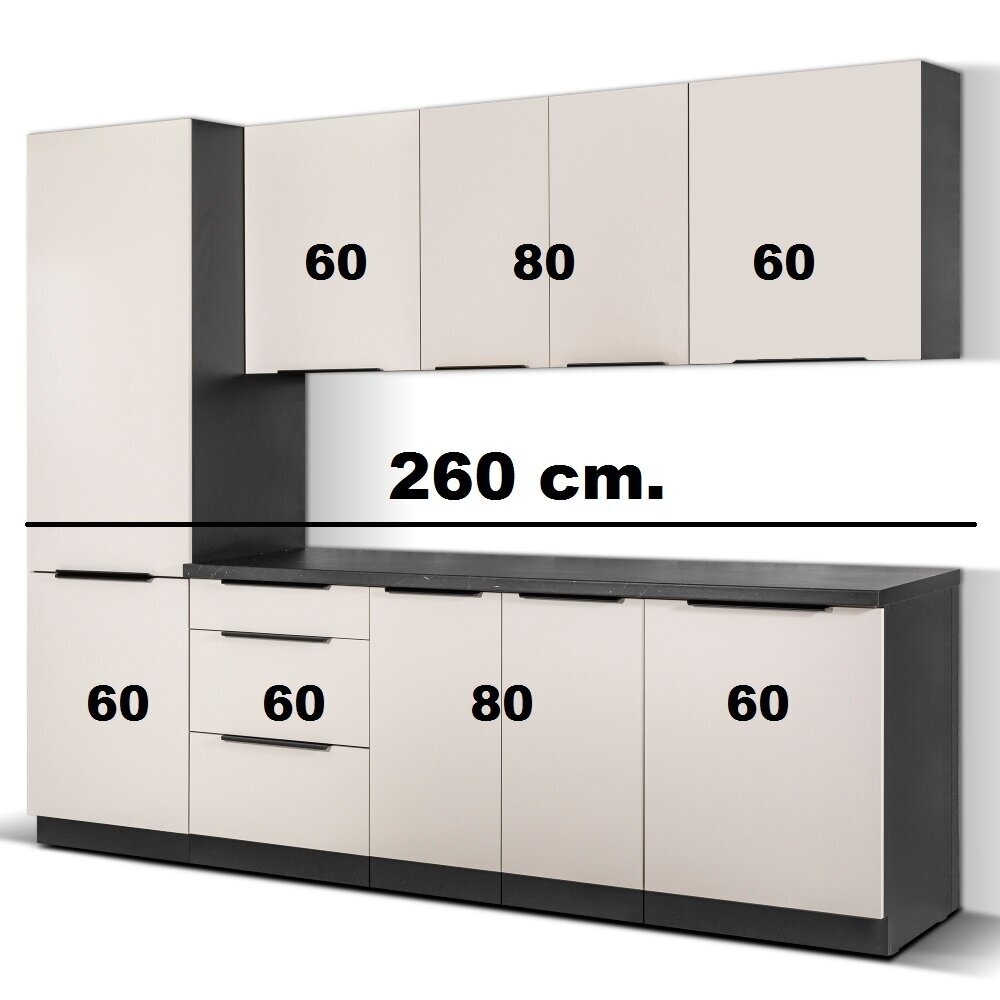 Virtuvės spintelių komplektas (260) 2