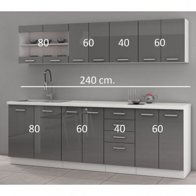 Virtuvės komplektas (240) 2 Virtuvės komplektas (240) 2