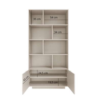 Pastatoma knygų lentyna "LINEA" 4